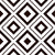 Akron Moroccan Vitrified Tile 24x24 inch in black and white, featuring intricate Moroccan geometric patterns with a smooth matte finish, ideal for modern and elegant home interiors, living rooms, hallways, and commercial spaces