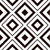 Akron Moroccan Vitrified Tile 24x24 inch in black and white, featuring intricate Moroccan geometric patterns with a smooth matte finish, ideal for modern and elegant home interiors, living rooms, hallways, and commercial spaces