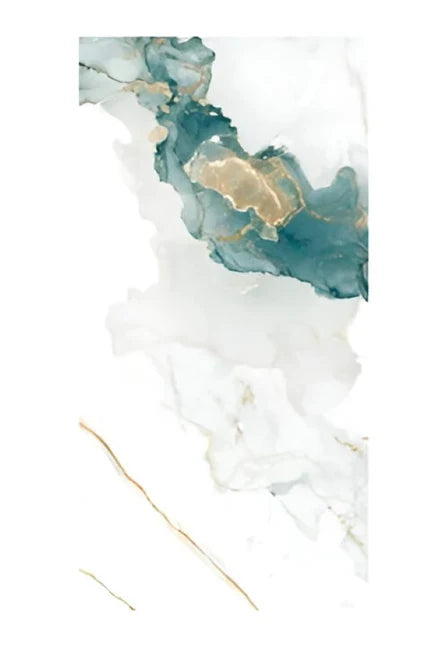Apexe Aqua Marble Vitrified Tile 24 x 48 inch featuring a soothing aqua-toned marble-inspired design with subtle natural veining, perfect for adding a fresh and elegant look to floors and walls.
