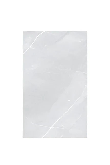 Armani Bianco Marble Vitrified Tile 24 x 48 inch featuring a pristine white marble-inspired design with subtle grey veining, perfect for adding a luxurious and timeless look to floors and walls.

