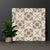 Armeida Moroccan Vitrified Tile 24 x 24 Inch in brown matt finish featuring intricate Moroccan and Rangoli-inspired printed patterns — ideal for stylish walls and floors in living rooms, kitchens, or cafés, offering a blend of ethnic artistry and modern durability.