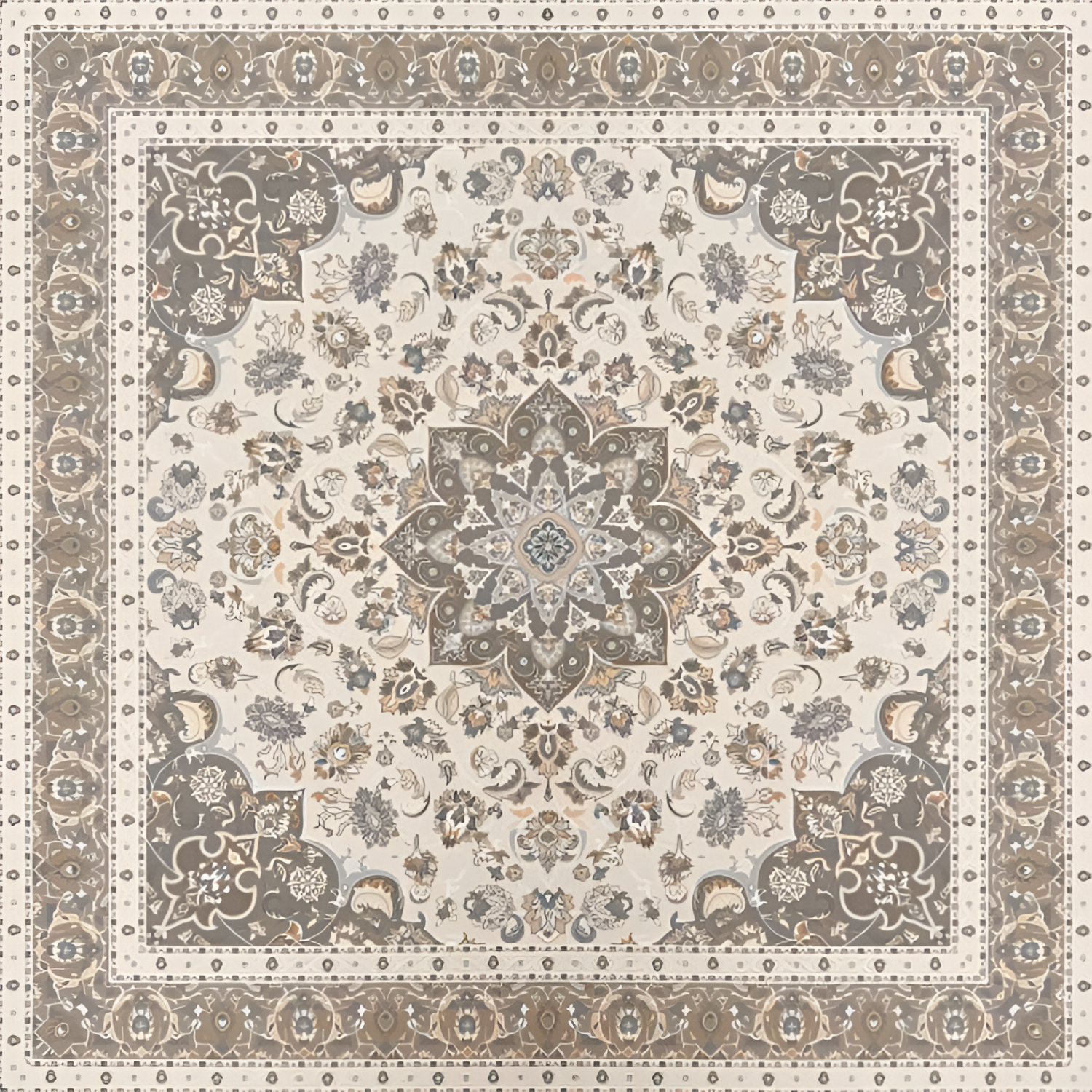 Arya Porcelain Matt Tile – 24x24 inch porcelain tile with a smooth matte finish in soft beige tones, ideal for contemporary wall and floor designs.