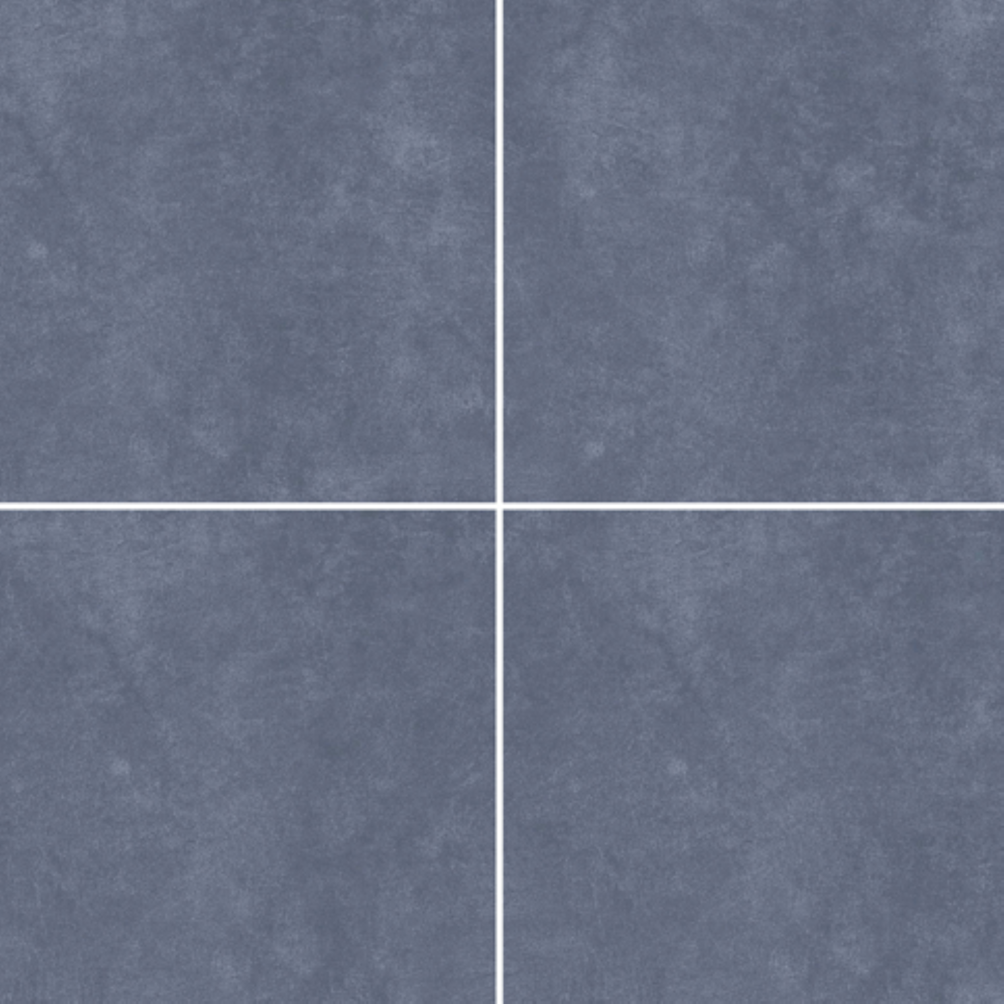 Attic Blue Plain Ceramic Tile in a 24 x 24 inch size, showing its smooth matt surface and serene blue color, suitable for modern flooring in homes and commercial interiors.