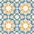 Avena Blue Moroccan vitrified tile in 8×8 inch size showcasing intricate printed Moroccan and Rangoli-inspired artwork in soft blue tones with a smooth matt finish, installed on both floor and wall to highlight its decorative appeal and premium surface texture.