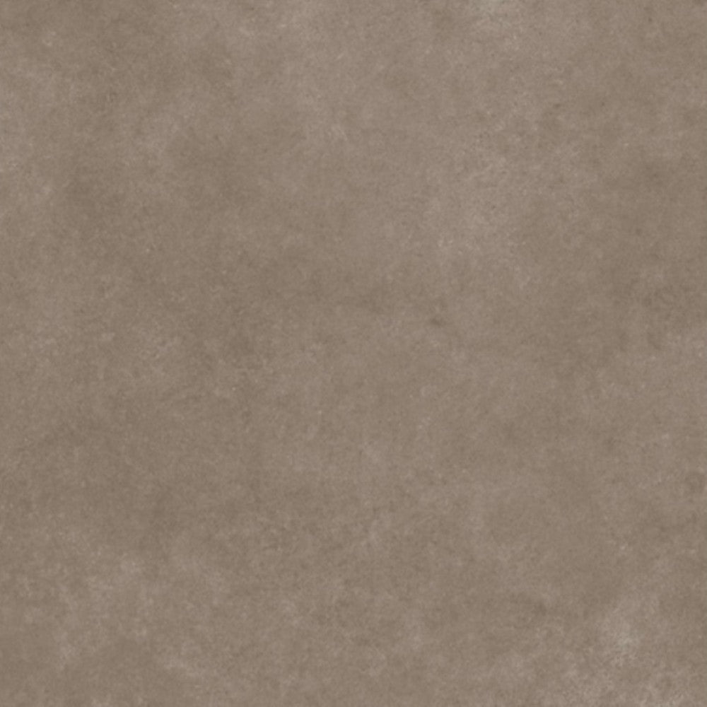 Azzule Taupe Plain Ceramic Tile 24x24 Inch – elegant brown matt-finish ceramic tile featuring a smooth, plain surface with subtle earthy undertones, ideal for modern floor and wall designs in homes and offices.