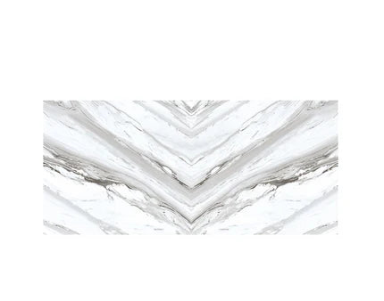 BM-4005 vitrified tile 24x48 inch in glossy grey marble design – premium vitrified material, smooth surface, modern finish, ideal for flooring and wall cladding in homes and commercial interiors.