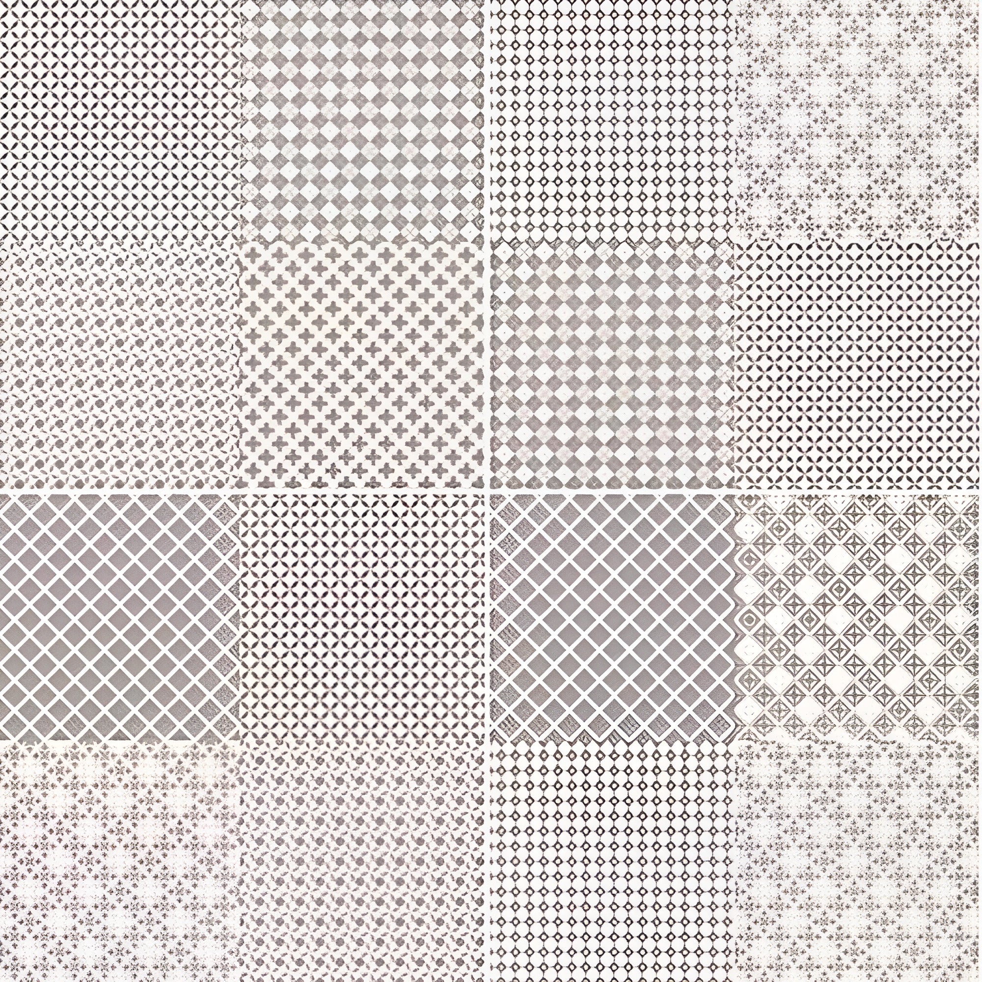 Bani Moroccan Vitrified Tile 24 x 24 Inch in elegant white color featuring a subtle Moroccan geometric pattern with a smooth matt finish, ideal for modern floor and wall applications in homes, offices, and commercial spaces.