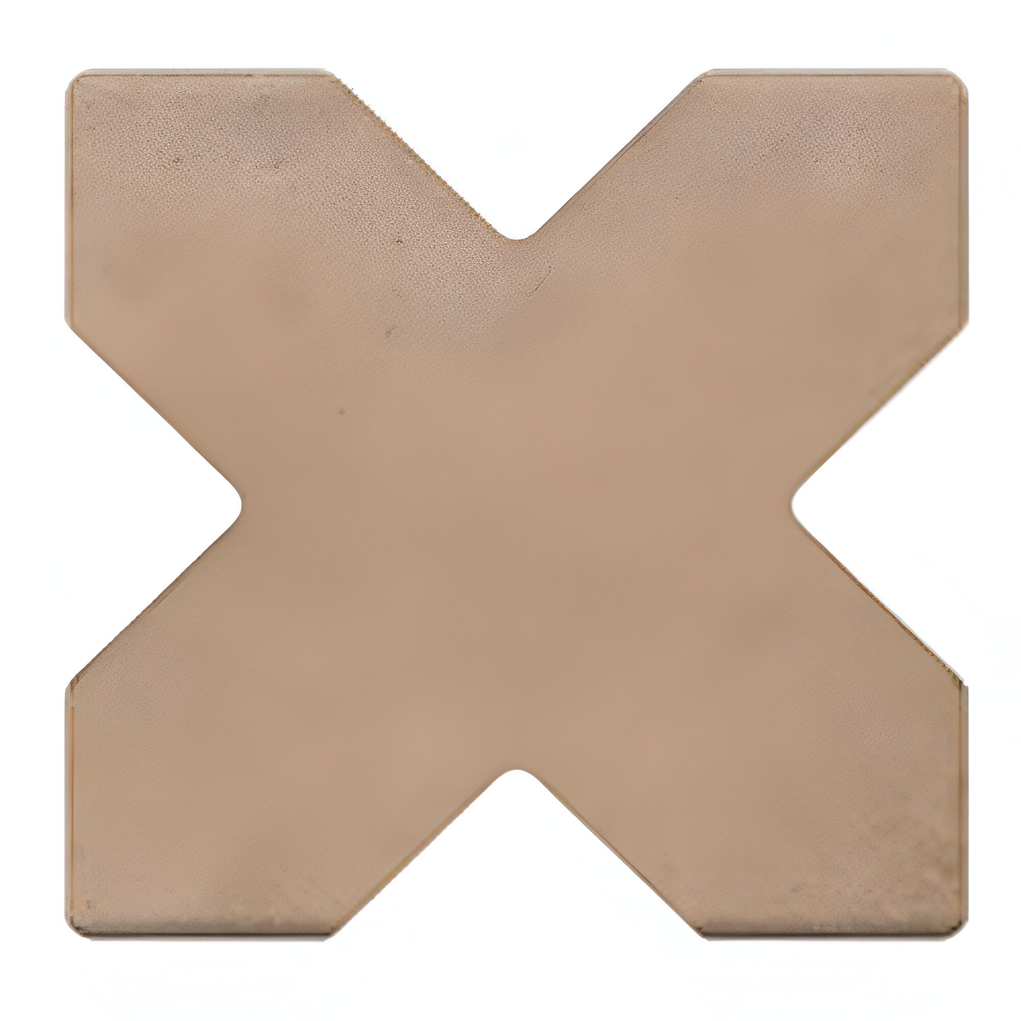 Batik Beige Star-Cross vitrified tile in 6×6 inch size featuring a soft beige tone with a detailed star-cross surface pattern and matt finish, suitable for elegant floor and wall interior designs.