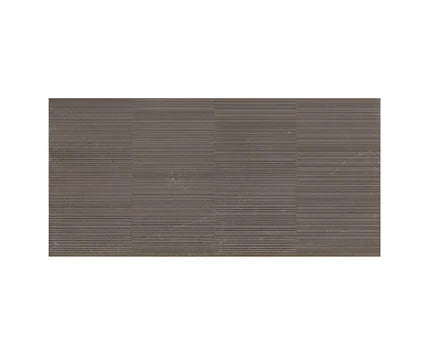 Belmond Walnut Decor vitrified tile in 24x48 inch size installed on a modern interior floor showcasing detailed rustic surface pattern with matt finish, suitable for residential living space with contemporary furniture and natural lighting.