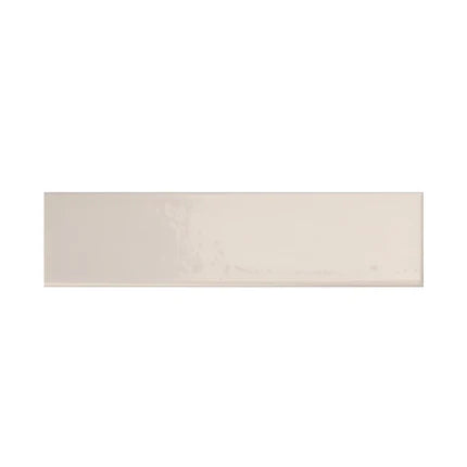 Bianco Sporco Handicraft Subway Tile 3x12 Glossy Beige Ceramic Subway Tile