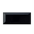 Black Bevelled Subway Tile 4x8 inch with a glossy finish, featuring a deep black beveled surface, smooth and durable, ideal for modern backsplashes and decorative wall applications.
