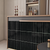 Glossy black ceramic subway wall tile for kitchens, bathrooms, and stylish backsplashes.