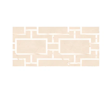 Bliss Crema-02 Marble Vitrified Tile 24x48 Inch featuring an elegant beige marble-inspired design with subtle natural veining and a premium matt finish, installed on both wall and floor in a modern living room showcasing seamless large-format vitrified tiles that create a spacious, luxurious, and sophisticated interior suitable for bathrooms, kitchens, bedrooms, balconies, terraces, and contemporary residential spaces.
