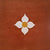 Blossom Terracotta Ceramic Athangudi Tile 12 Inch x 12 Inch featuring an elegant red matt finish with intricate Moroccan-inspired geometric patterns and traditional Athangudi Rangoli printed artwork. High-quality ceramic tile suitable for both wall and floor applications in bathrooms, kitchens, balconies, bedrooms, and living rooms, offering a timeless handcrafted appearance with durable, low-maintenance performance for contemporary and classic interior spaces. 