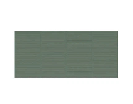 Brooklyn Green Ceramic Tile 12x24 inch with soft green color and glossy ceramic finish, ideal for kitchen walls, bathrooms, and contemporary living spaces.
