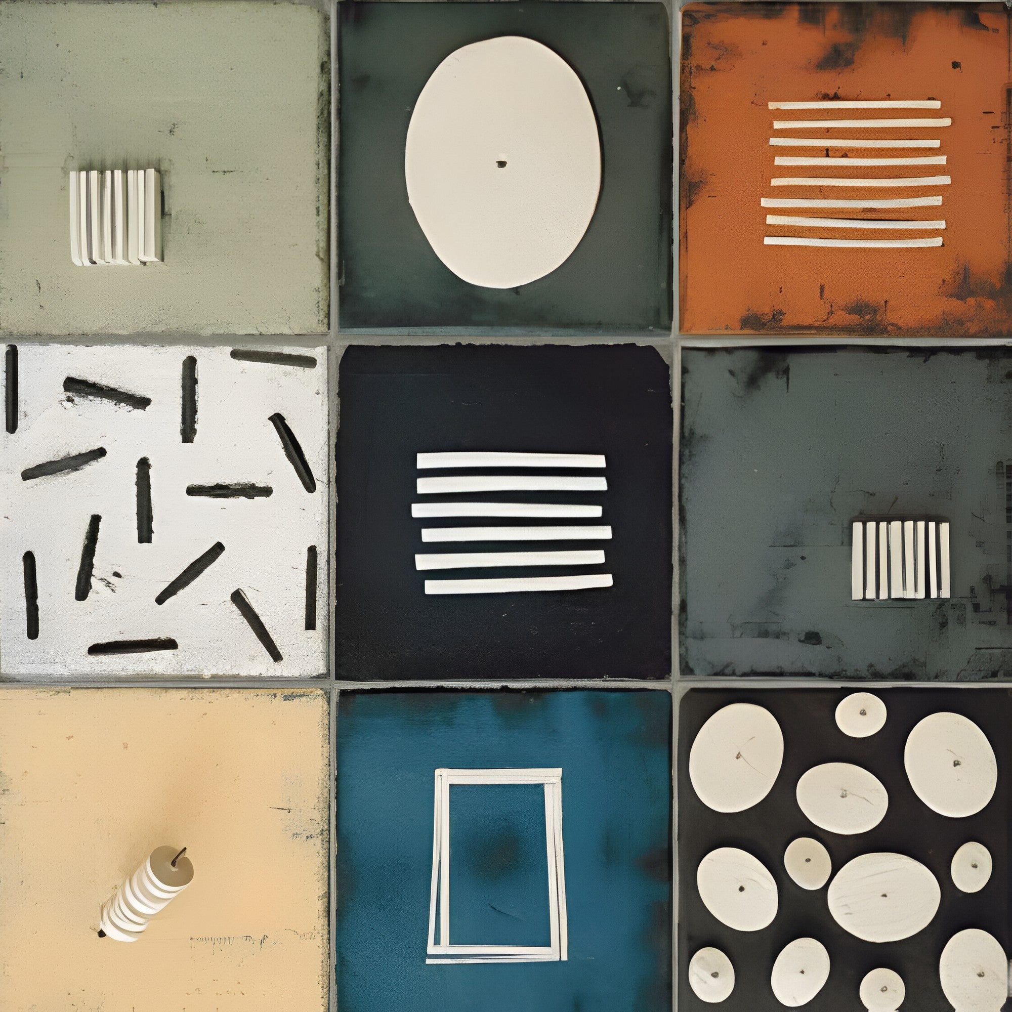 Brake Moroccan Vitrified Tile in 24 x 24 inch size featuring a refined matt surface, showcasing detailed Moroccan-inspired artwork with soft tonal variations, designed for elegant and durable floor installation in modern living spaces.