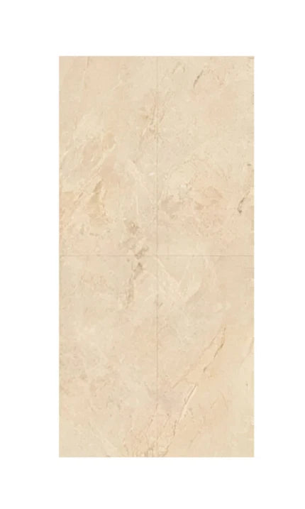 Brecia Silvia Endless Vitrified Tile 24 x 48 inch featuring a sophisticated beige and cream marble-inspired design with soft flowing patterns, perfect for creating an elegant and seamless look on floors and walls.

