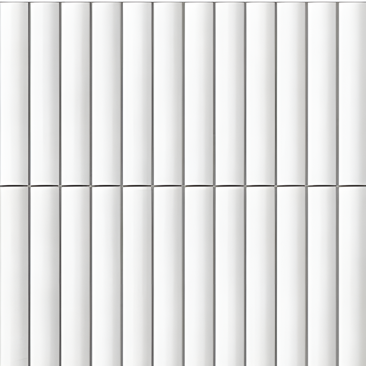 Bumpy Nexo Grafton Lt Ceramic Tile 12x12 Inch – Beige ceramic tile with vertical ridge texture and mixed glossy-matte finish.

