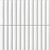 Bumpy Nexo Grafton Lt Ceramic Tile 12x12 Inch – Beige ceramic tile with vertical ridge texture and mixed glossy-matte finish.

