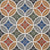 CT-01 Moroccan Vitrified Tile 12x12 Inch – Eye-catching tile with interlocking petal patterns and floral star accents in orange, blue, green, and earthy tones, perfect for Moroccan-style interiors