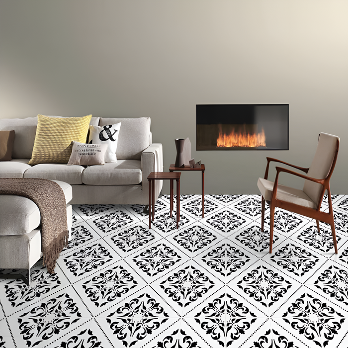Elegant Monochrome Moroccan Living Room Design Inspiration