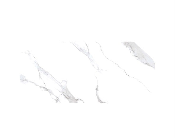 Calcutta Noir Vitrified Tile 24 x 48 inch featuring a luxurious black marble-inspired design with striking white veining, ideal for creating a bold and elegant look on floors and walls.
