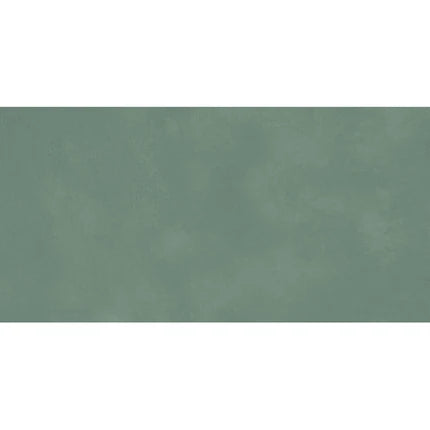 Canova mint Vitrified Tile 24x48 Inch with vibrant slime green color and glossy finish.
