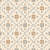Caramel Moroccan Vitrified Tile 16x16 Inch – 16×16 inch matt vitrified floor tile in warm caramel-brown tone with printed Moroccan-rangoli geometric pattern; road and wall durable.