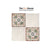 Catania Decor Ceramic Tile 6x6 inch with intricate decorative patterns, smooth matte finish, and versatile design, ideal for accent walls, backsplashes, or detailed flooring applications
