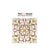 Catanzaro Decor Ceramic Tile 6x6 inch with intricate decorative patterns, smooth matte finish, and versatile design, perfect for accent walls, backsplashes, or detailed flooring applications
