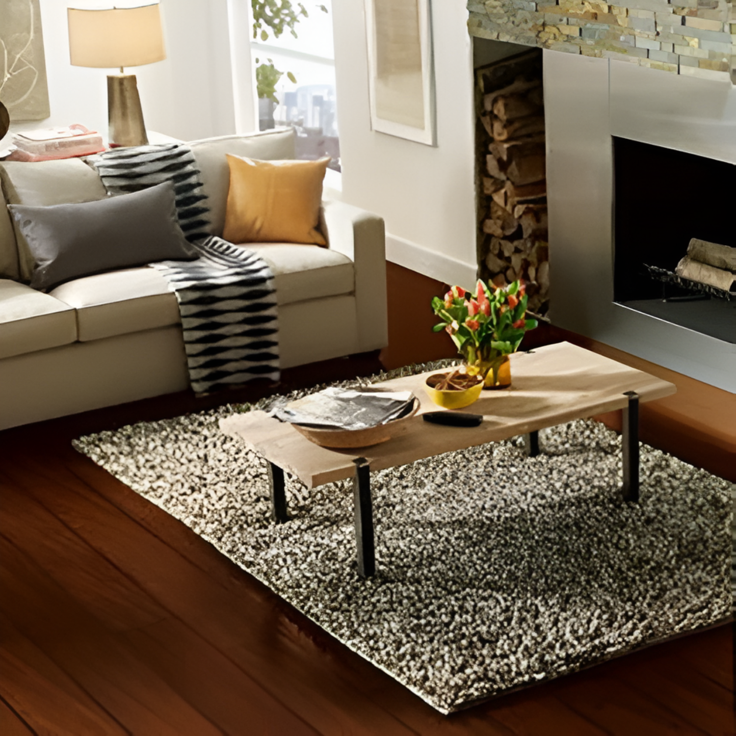 Cherry Engineered Flooring 7x75 Inch, featuring warm reddish-brown tones with natural wood grain patterns and a smooth, durable finish for classic and contemporary interiors.
