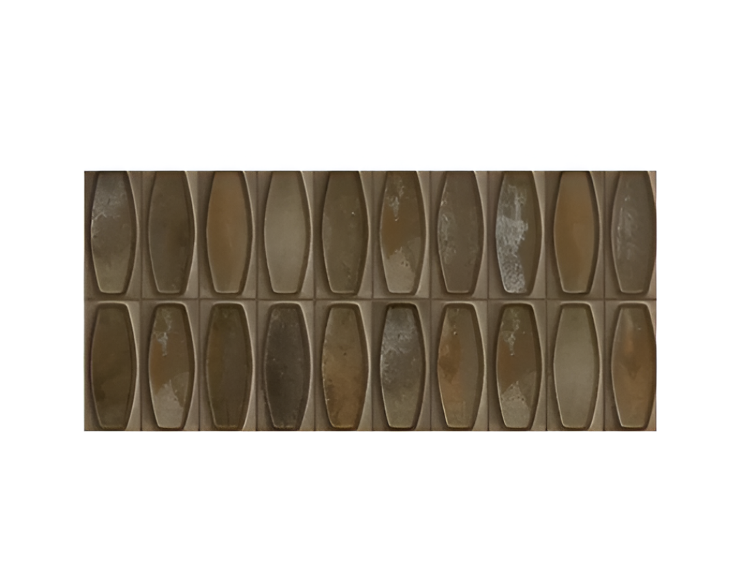 Chester Hazelnut Satin Matt Tile in 12 x 24 inch size showcasing a rich hazelnut brown tone with a smooth satin matte finish, ideal for adding warmth and contemporary charm to walls and floors