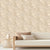 Chroma 74060-3 Floral Wallpaper in beige color with elegant soft floral patterns, creating a timeless and versatile wall design perfect for bedrooms, living rooms, or modern classic interiors, offering durability, subtle elegance, and easy wall styling.