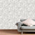 Chroma 74066-1 wallpaper in a soft white shade with a refined textured surface, adding depth and elegance to modern interiors – perfect for living rooms, bedrooms, and offices.
