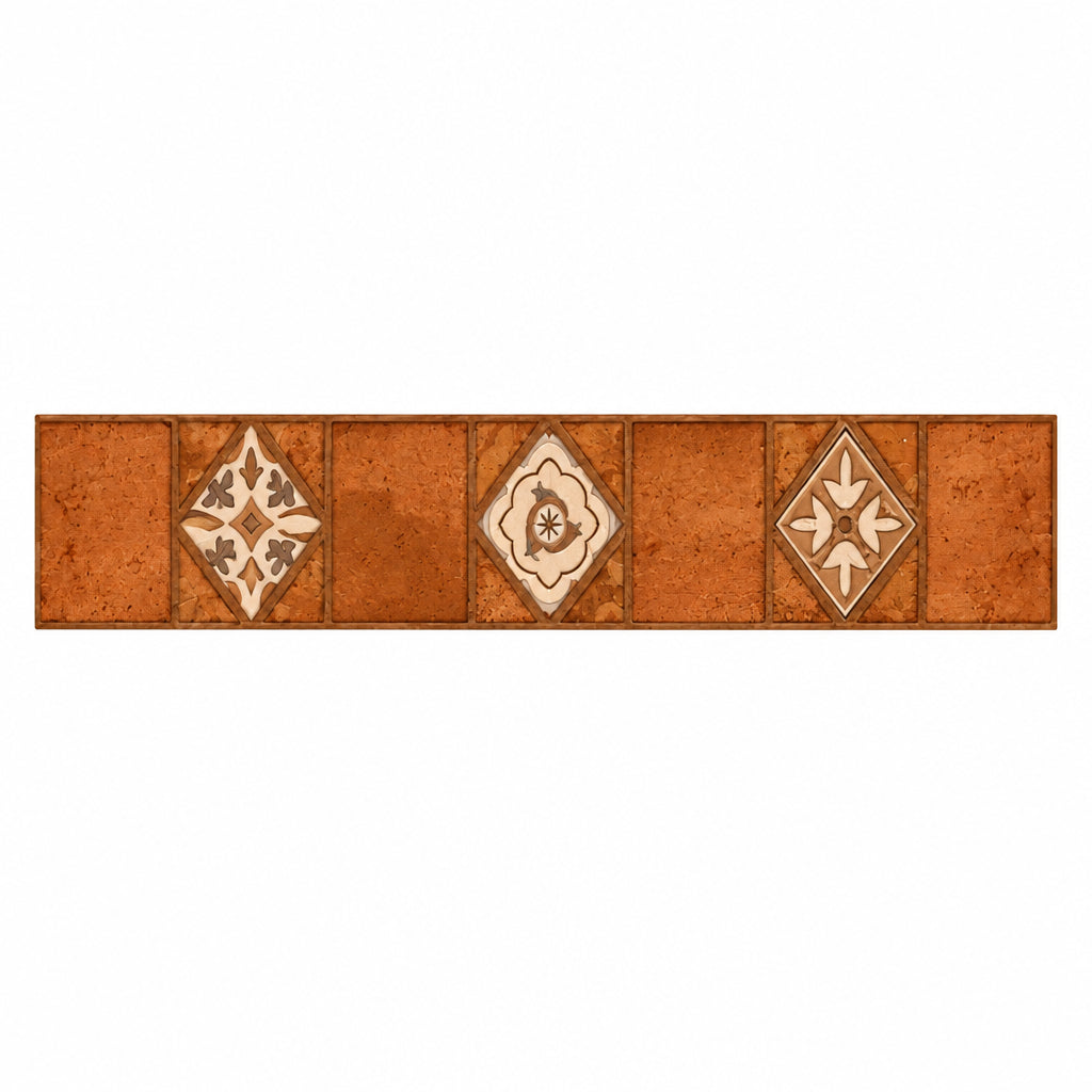 Cicilia Naranza Vitrified Tile 6*36 Inch