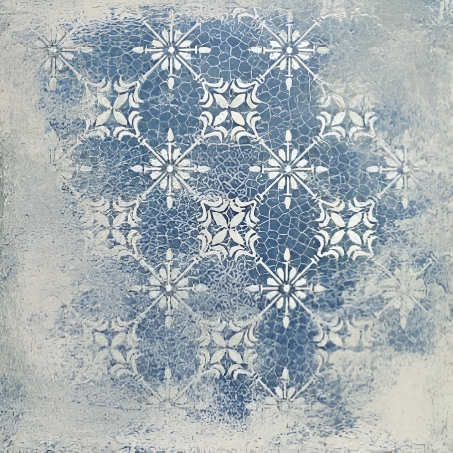 Clay Fossil Eve Vitrified Matt Tile 9x9 Inch with natural fossil-inspired patterns, earthy beige tones, and a smooth matte finish ideal for contemporary floors and walls.
