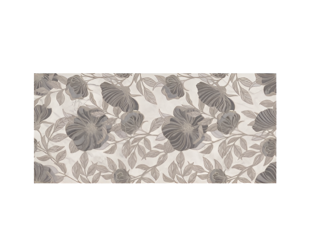 Cosmos Grey Decor Vitrified Tile 24 x 48 inch featuring a modern grey-toned design with subtle decorative patterns, ideal for enhancing contemporary floors and walls.
