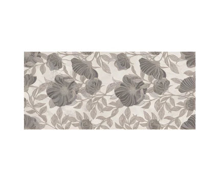 Cosmos Grey Decor Vitrified Tile 24 x 48 inch featuring a modern grey-toned design with subtle decorative patterns, ideal for enhancing contemporary floors and walls.

