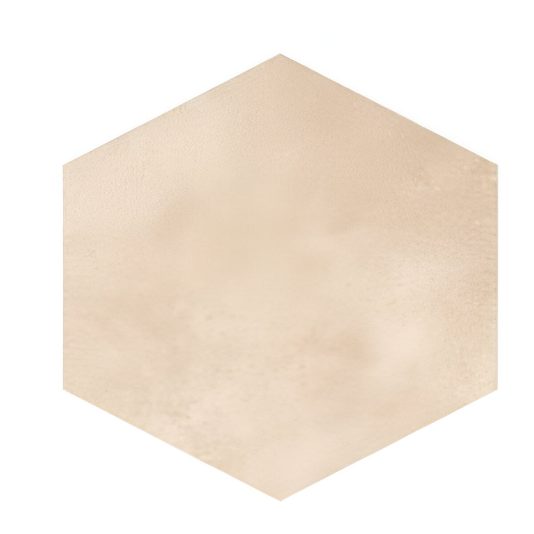 Cotto Ivory Matt Porcelain Tile 8x10 Inches – hexagonal ivory tile for modern floor and wall applications

