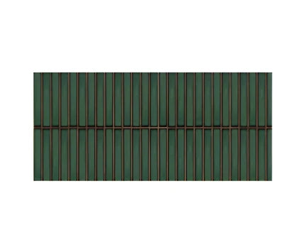Coventry Kitkat Green Fluted Tile 12x24 inch with textured fluted surface and vibrant green color, ideal for feature walls, bathrooms, kitchens, and contemporary interior designs.