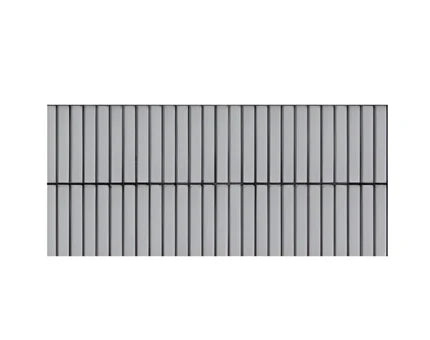 Coventry Kitkat Grey Fluted Tile 12x24 inch with textured fluted surface and sleek grey color, perfect for feature walls, bathrooms, kitchens, and contemporary interior designs.