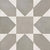 Crape Grey Decor Moroccan vitrified tile 8×8 inch with glossy finish, featuring intricate printed Moroccan and rangoli-inspired patterns in soft grey tones, suitable for stylish floor and wall applications in modern and traditional interiors.
