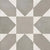 Crape Grey Decor Moroccan vitrified tile 8×8 inch with glossy finish, featuring intricate printed Moroccan and rangoli-inspired patterns in soft grey tones, suitable for stylish floor and wall applications in modern and traditional interiors.