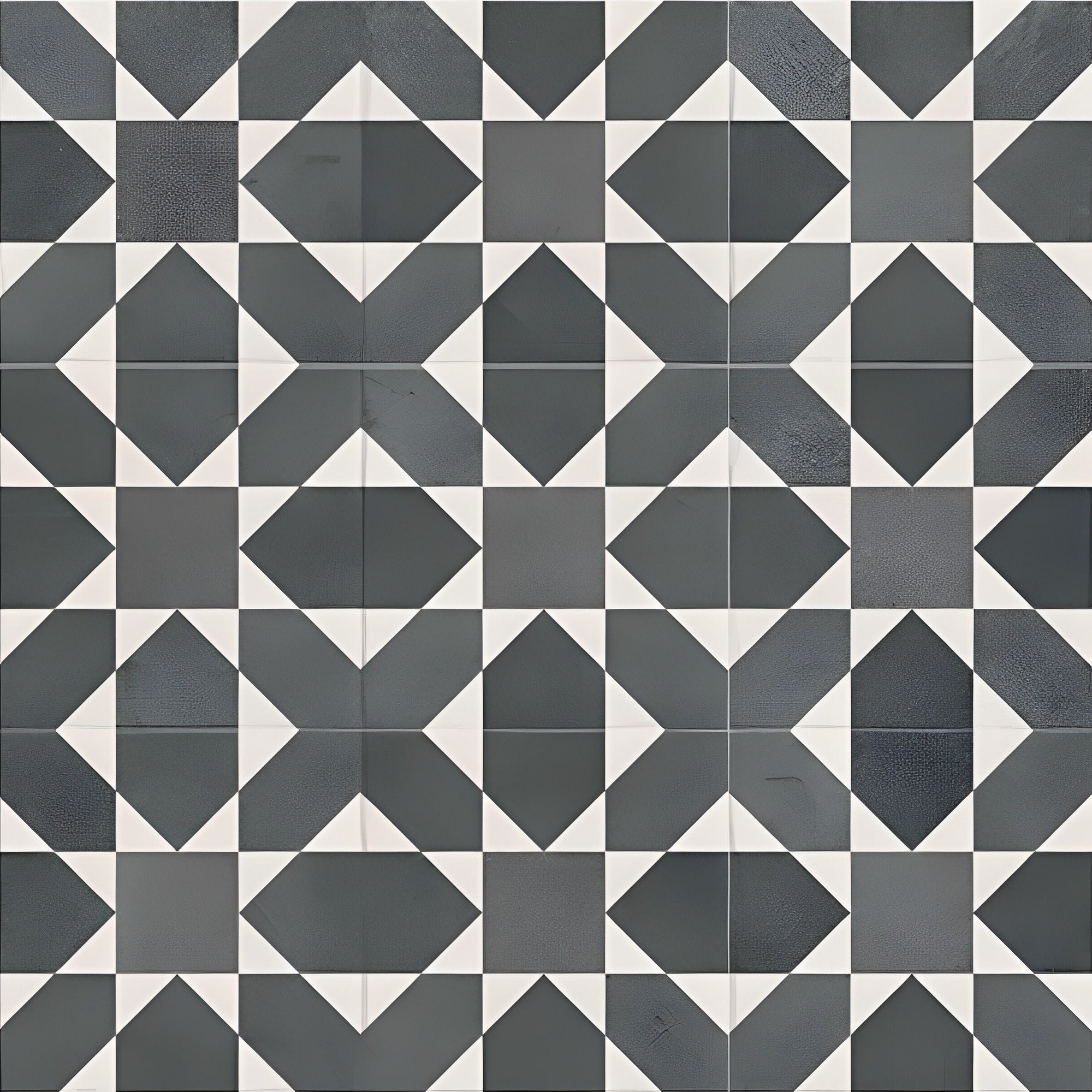Crape Nero Decor Moroccan vitrified tile in 8×8 inch size featuring a rich nero color base with intricate printed Moroccan and rangoli-inspired detailing, glossy finish surface, suitable for stylish floor and wall applications in modern and traditional interiors
