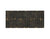 Crayon Black Decor Vitrified Tile 24×48 Inch installed in a modern interior, showcasing a rustic decorative surface pattern on large-format tiles used on both floor and wall, with a smooth matt texture that enhances spatial depth and architectural styling.