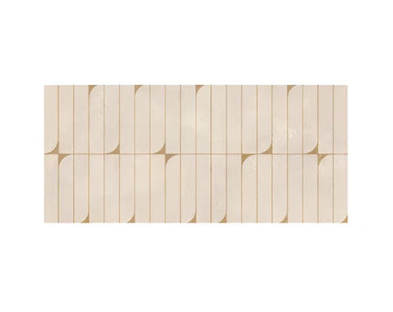 Crayon Bone Decor Vitrified Tile installed in a modern interior space, showcasing its large rectangular format, rustic decor surface detailing, seamless joint layout, matt texture finish, and elegant architectural pattern suitable for both floor and wall applications in residential and commercial environments.