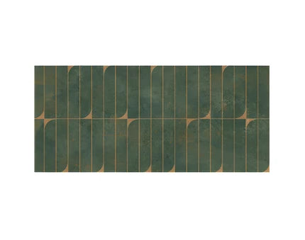Crayon Forest Decor Vitrified Tile in a large 24×48 inch format, installed on an interior surface, showcasing its rustic decorative pattern, smooth matt texture, precise straight edges, and seamless alignment that enhances modern residential and commercial spaces.