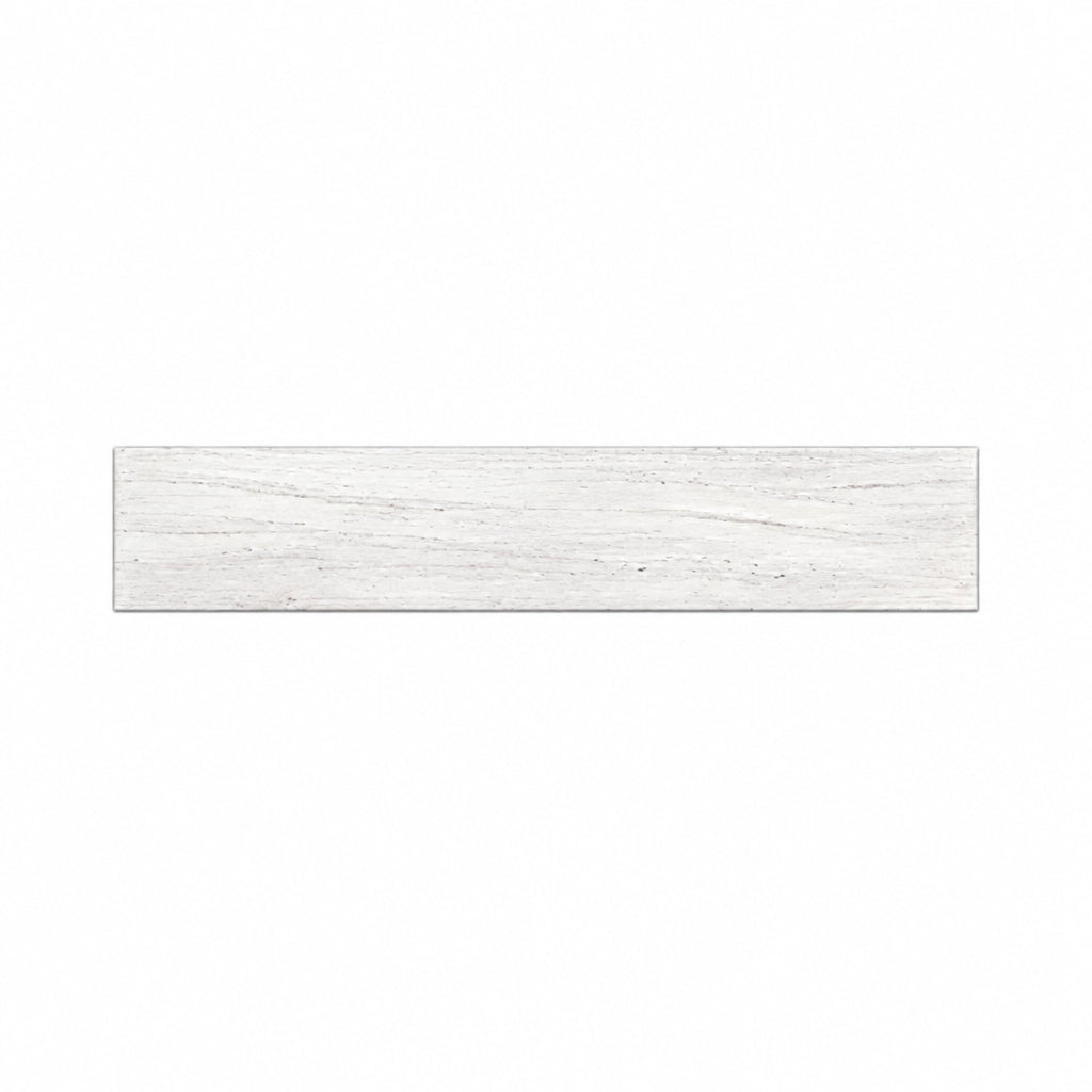 Crissel white Wooden Plank 8 * 48 Inch