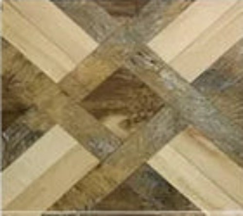 Cross Wood Matt Ceramic Tile 24x24 inch with natural wood grain texture, warm brown tones, and matte finish suitable for rustic or contemporary interior floors and walls
