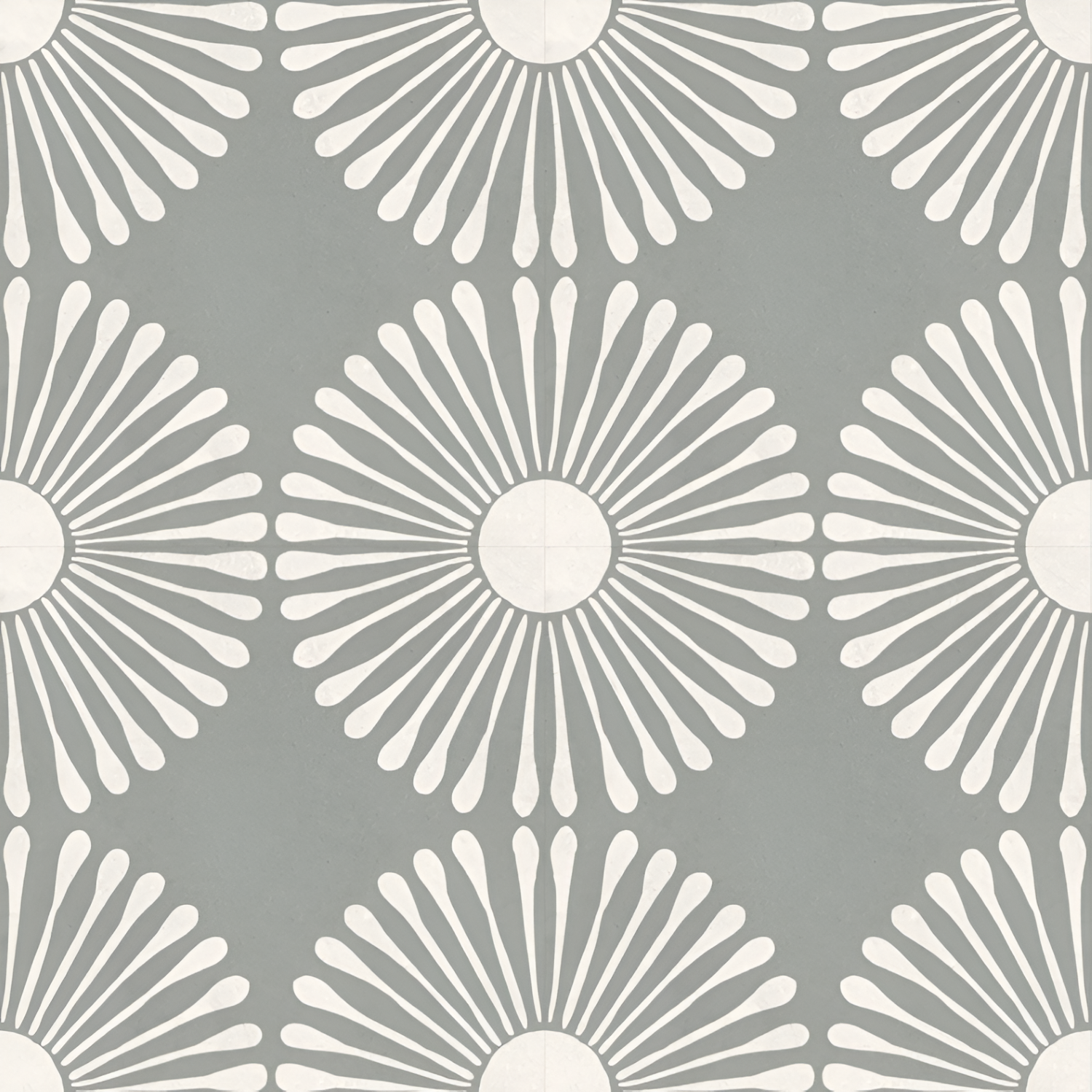 Cuba Mint Moroccan Ceramic Tile – 24x24 inch ceramic tile with refreshing mint green Moroccan patterns and detailed geometric and floral motifs.